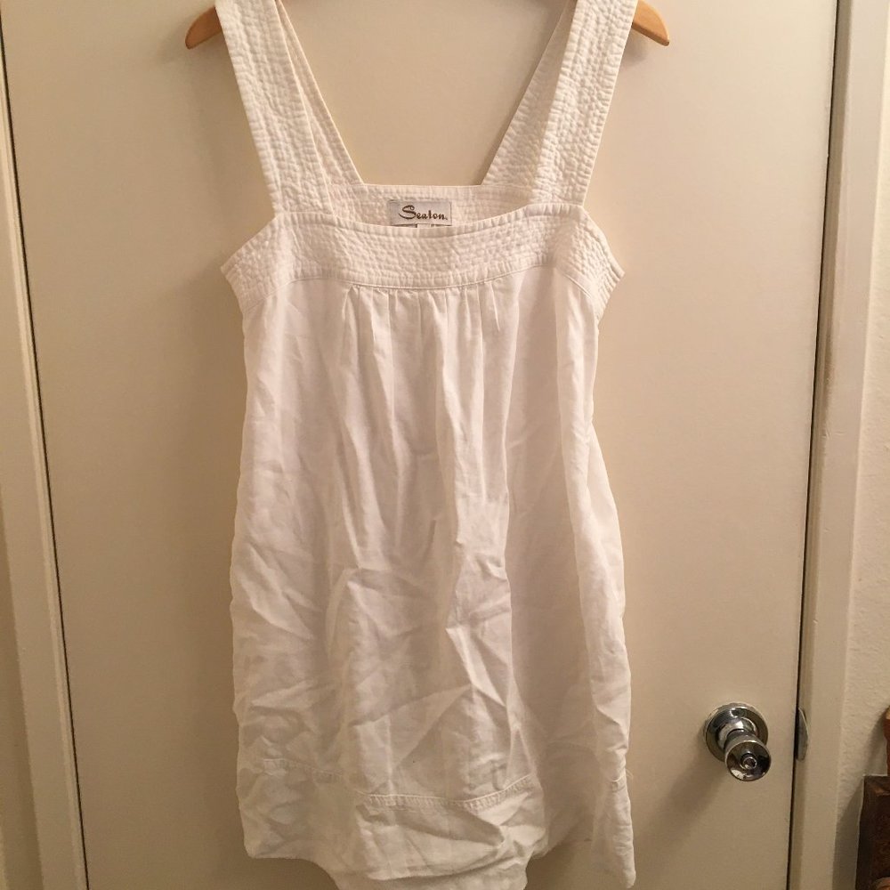Seaton White Coverup